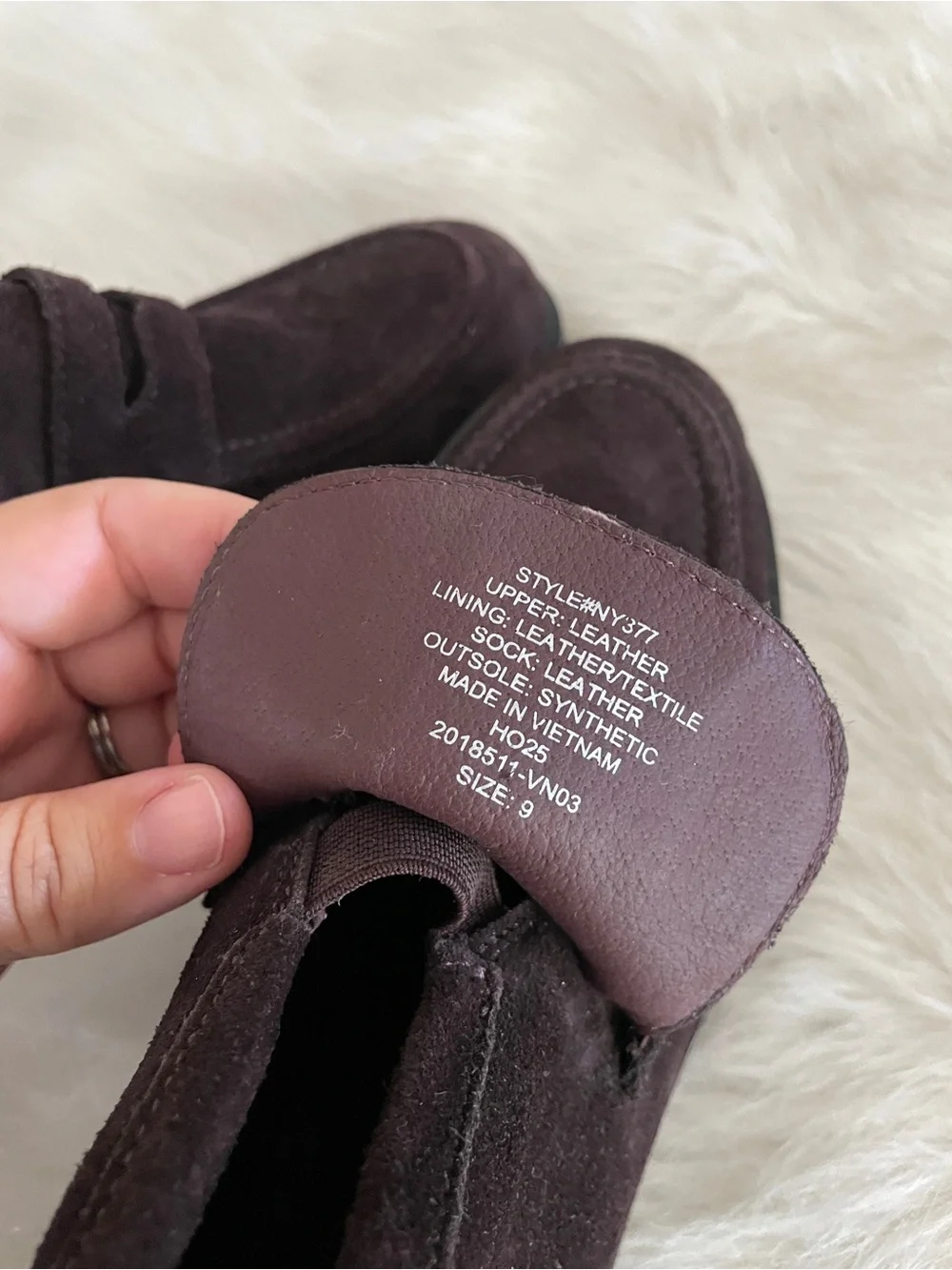 Madewell Dark Brown Ryder Suede Lug-Sole Ankle Loafers nWOT